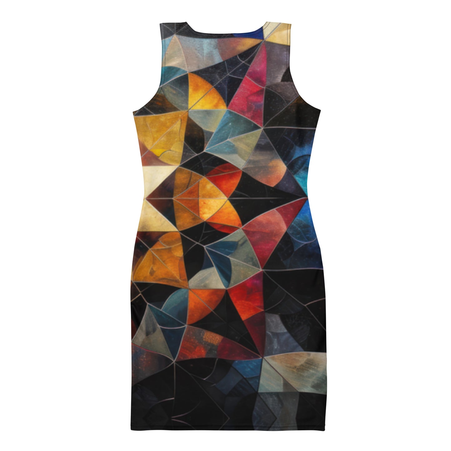 Geo Glass Bodycon dress