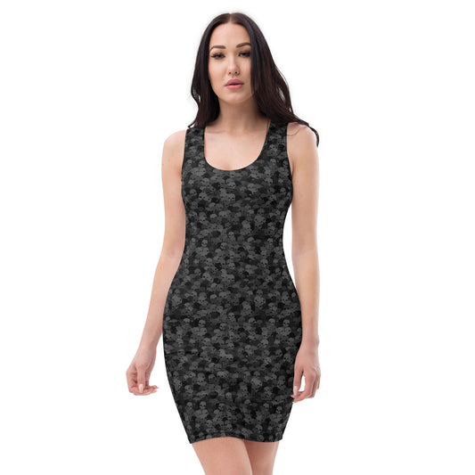 Bones Bodycon dress