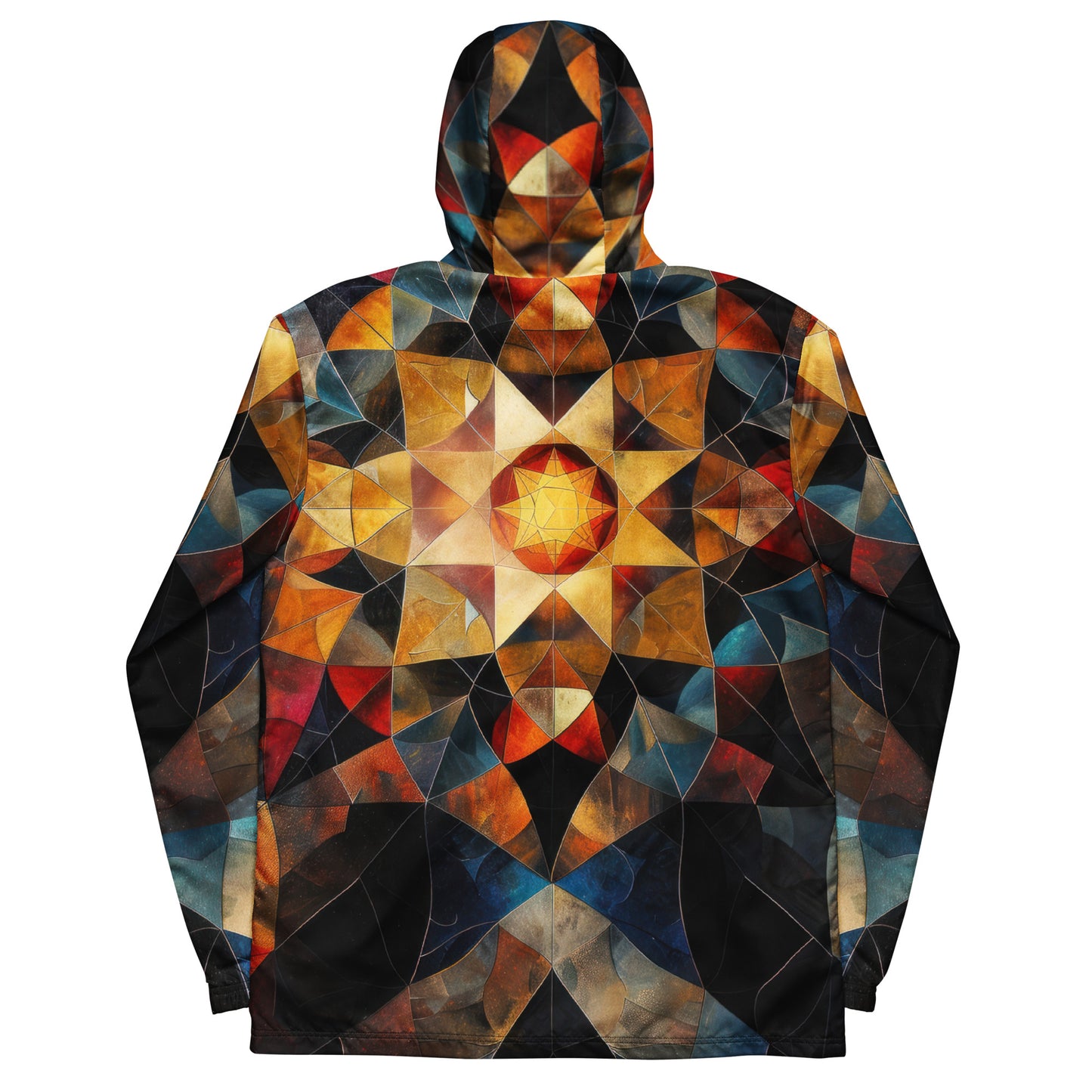 Geo Glass Men’s Windbreaker