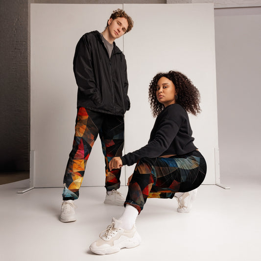 Geo Glass Unisex Track Pants