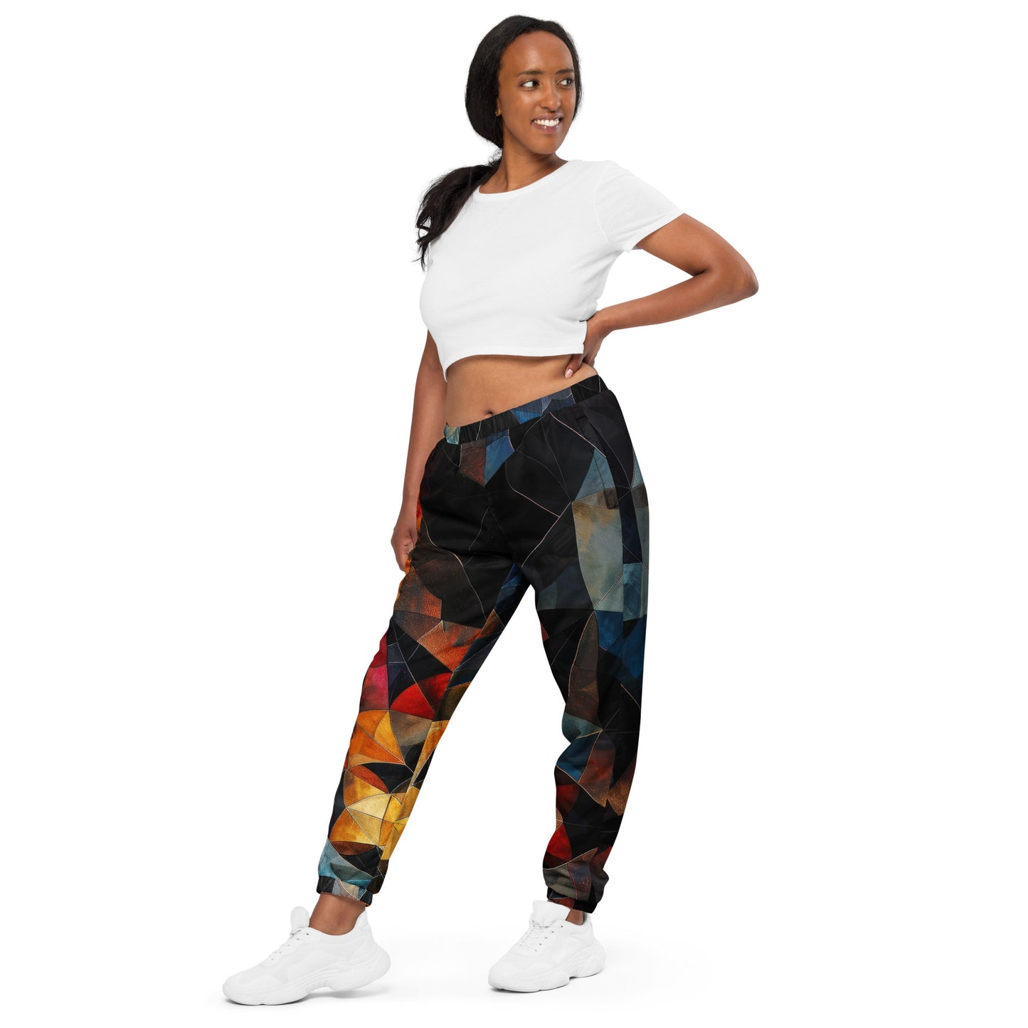 Geo Glass Unisex Track Pants