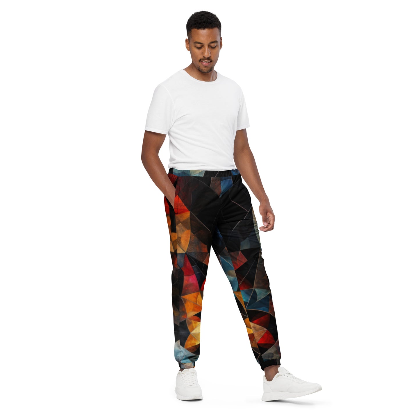 Geo Glass Unisex Track Pants