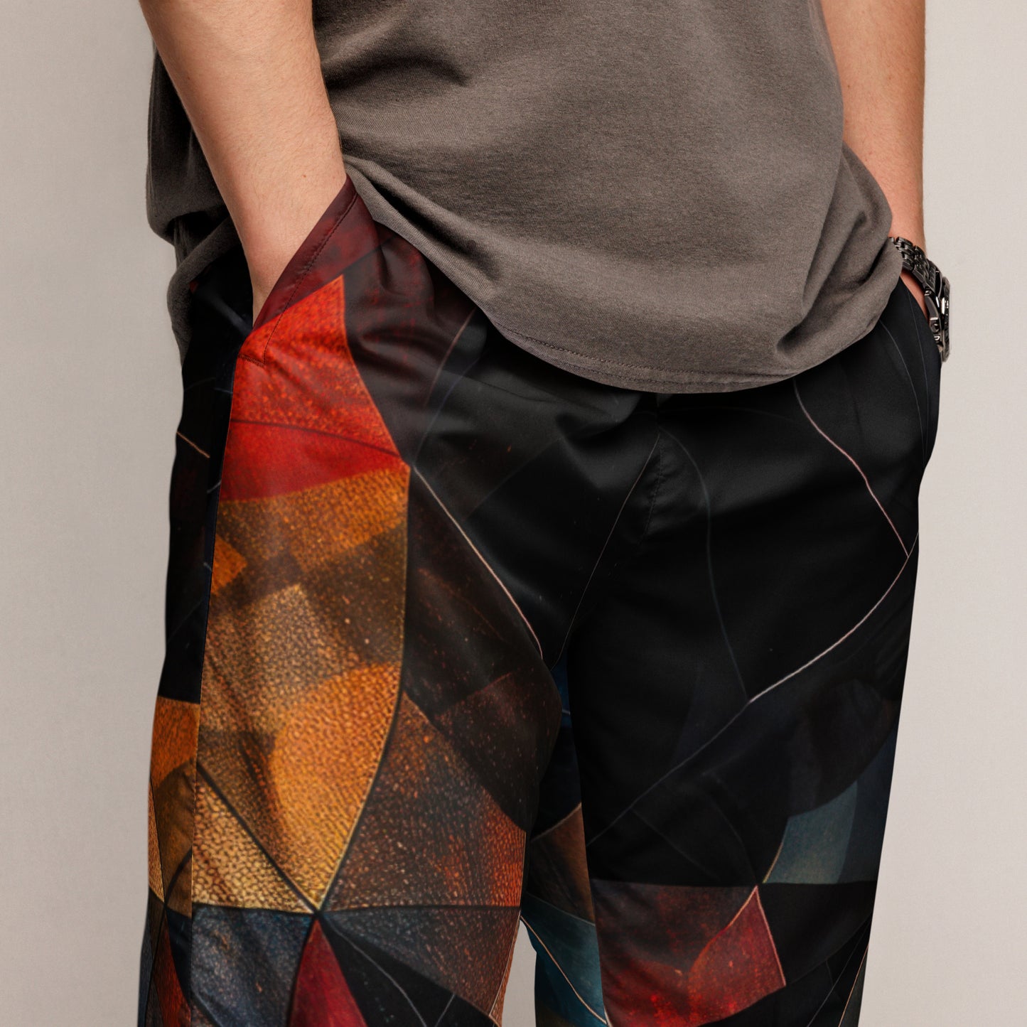 Geo Glass Unisex Track Pants