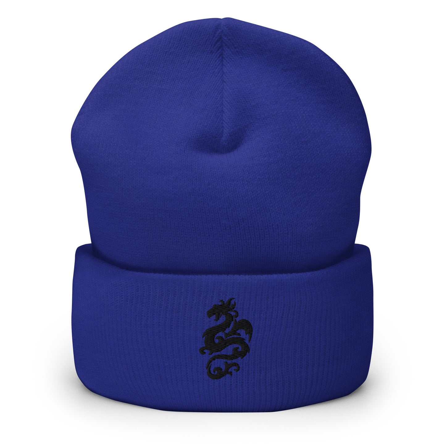 Draco Solari Embroidered Cuffed Beanie