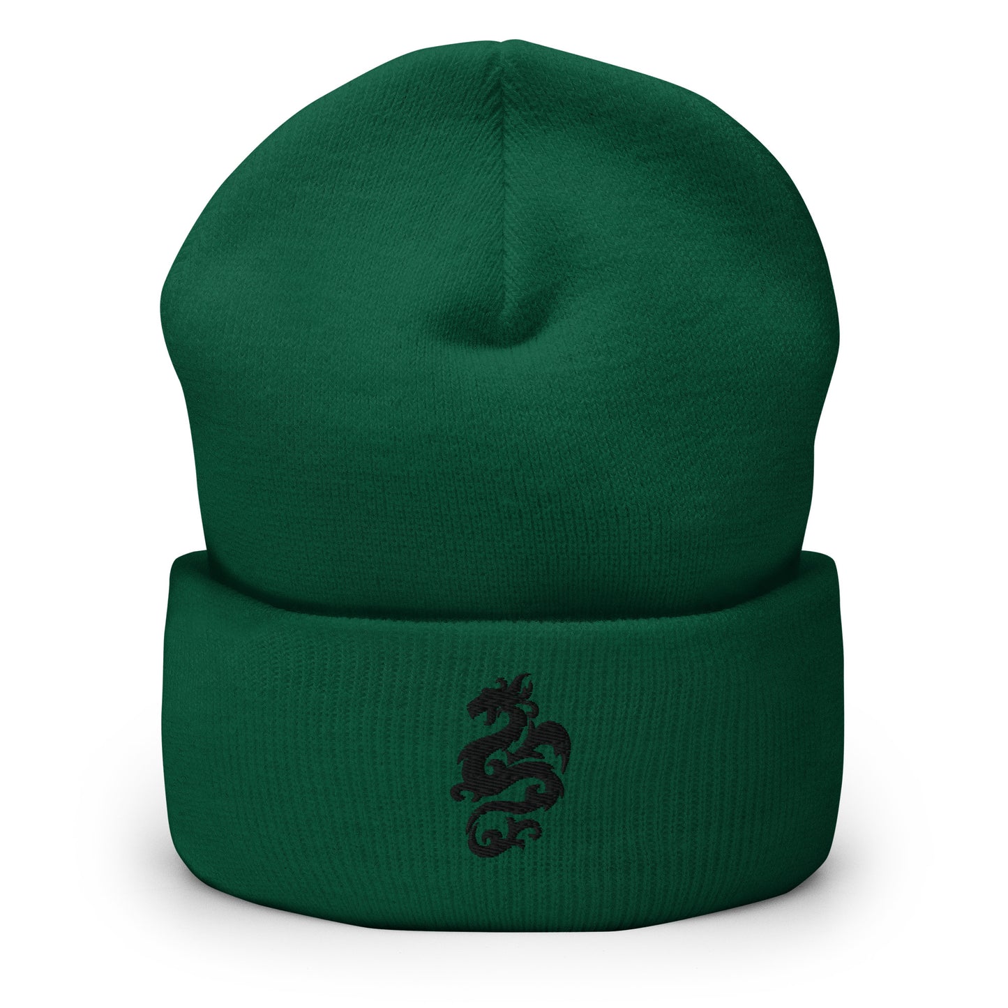 Draco Solari Embroidered Cuffed Beanie