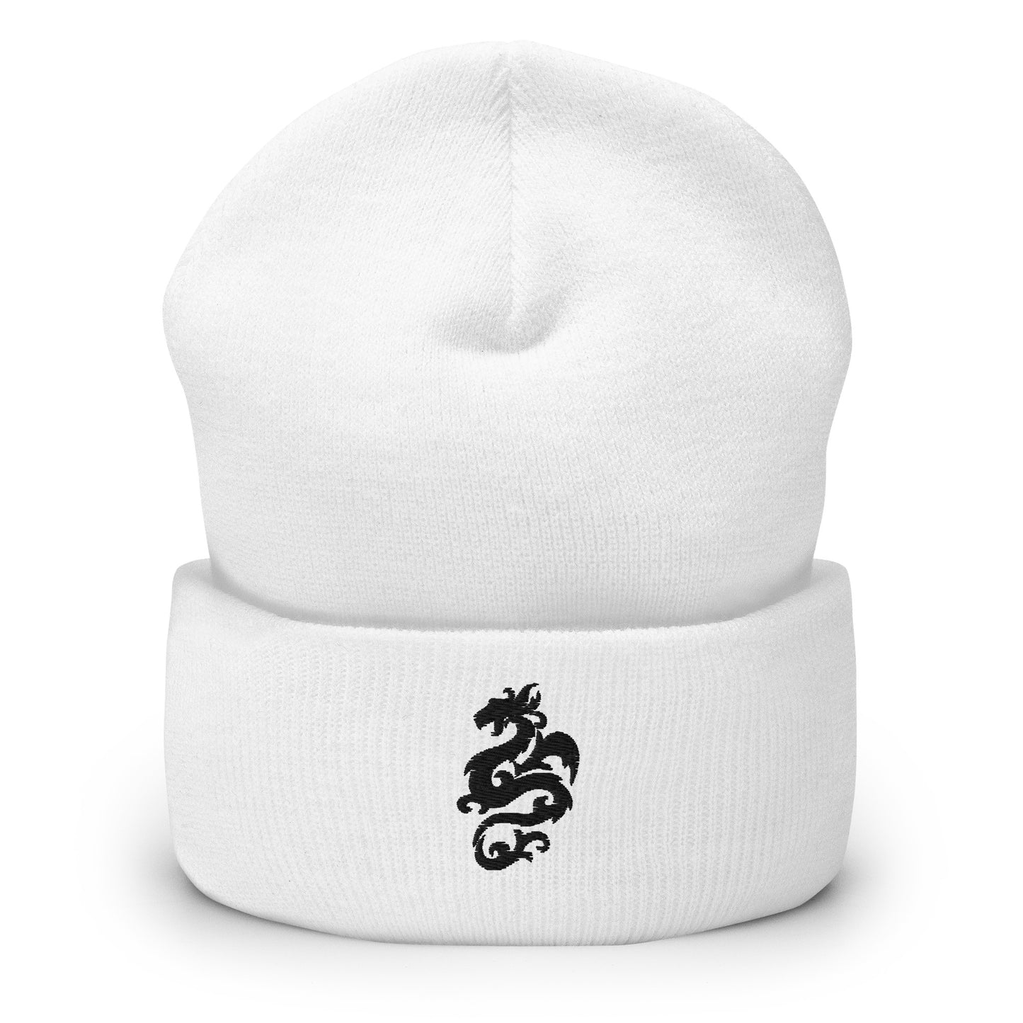 Draco Solari Embroidered Cuffed Beanie