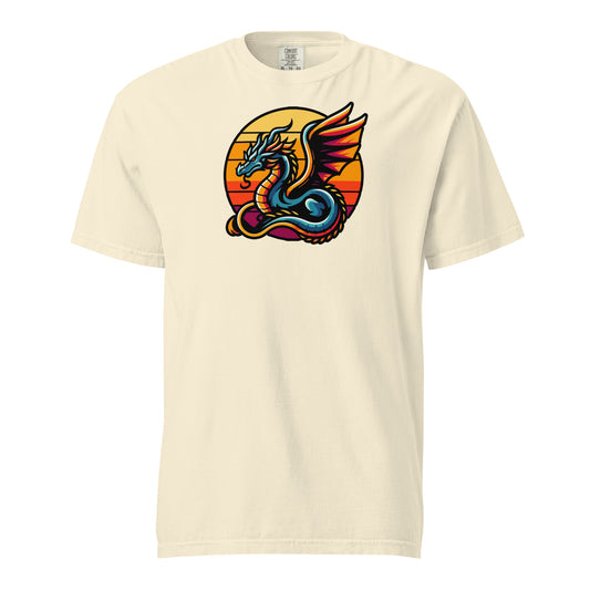 Sun Dragon Unisex Garment-dyed Heavyweight T-shirt