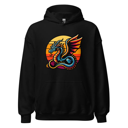 Sun Dragon Unisex Hoodie