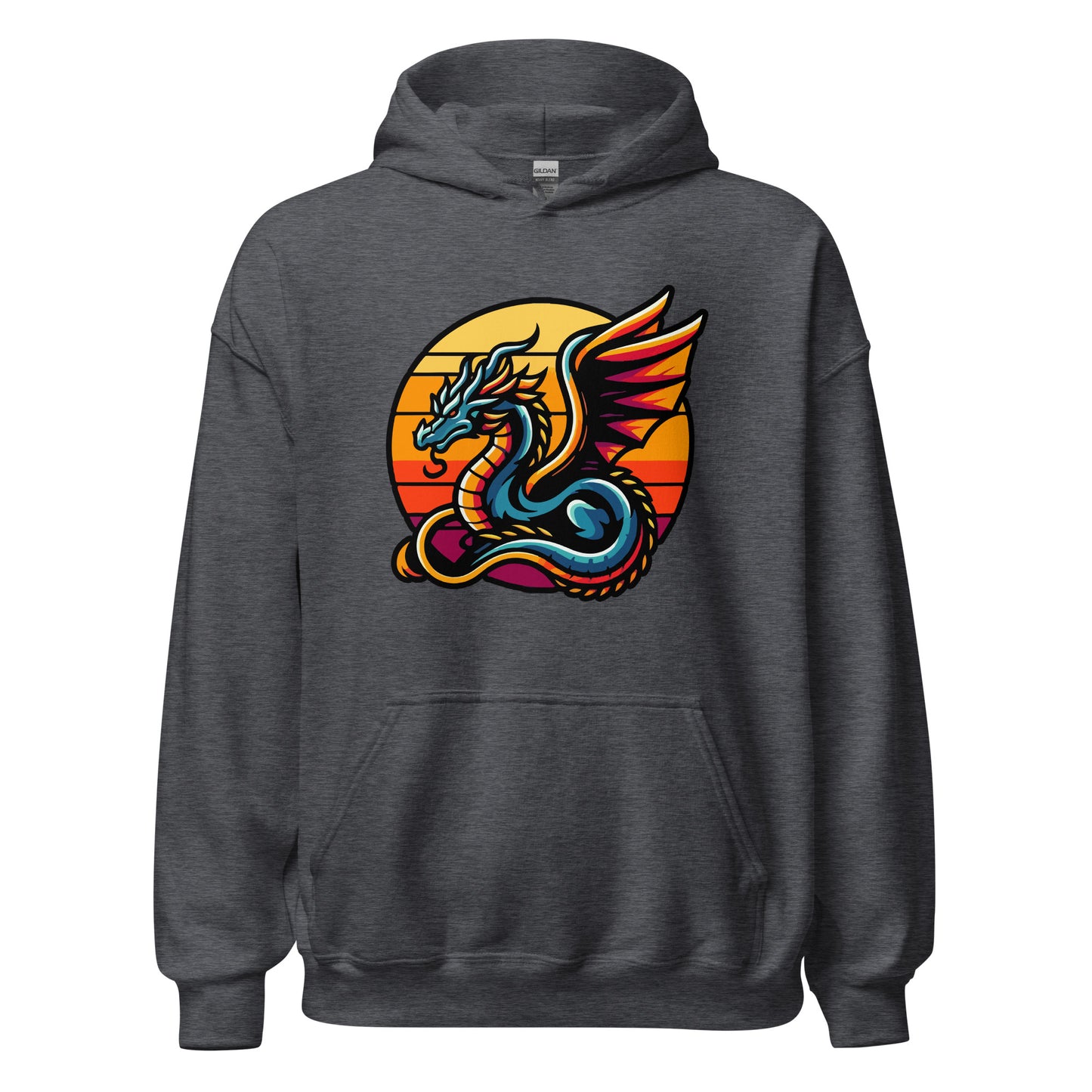 Sun Dragon Unisex Hoodie