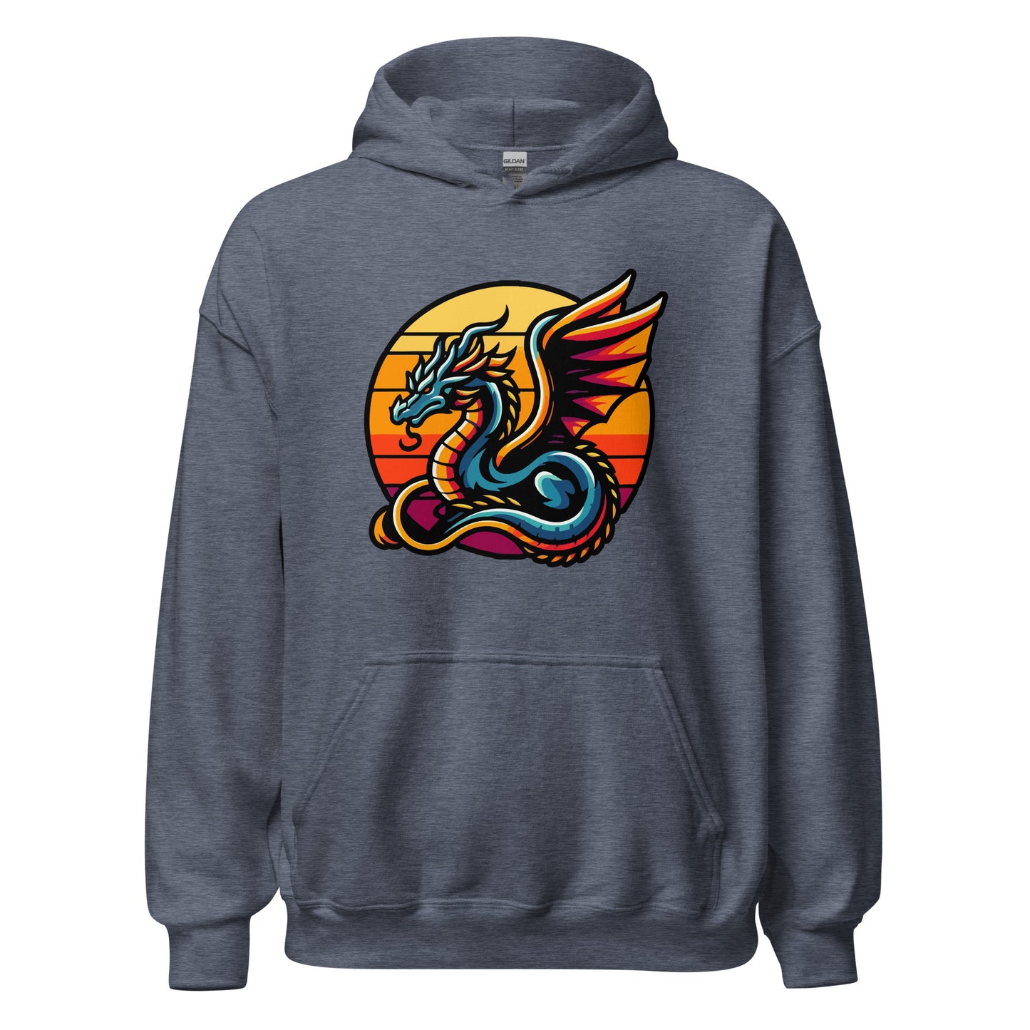 Sun Dragon Unisex Hoodie