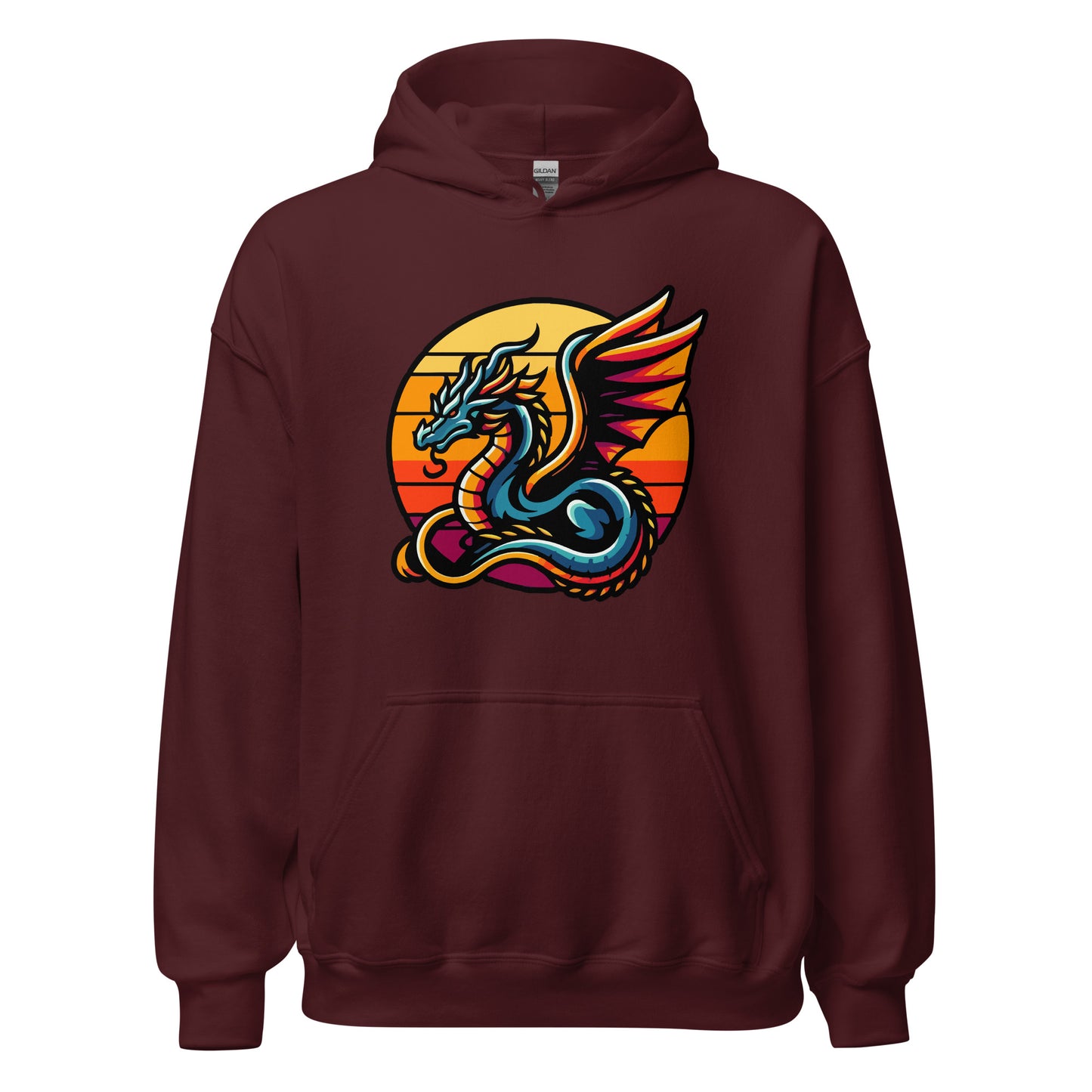 Sun Dragon Unisex Hoodie