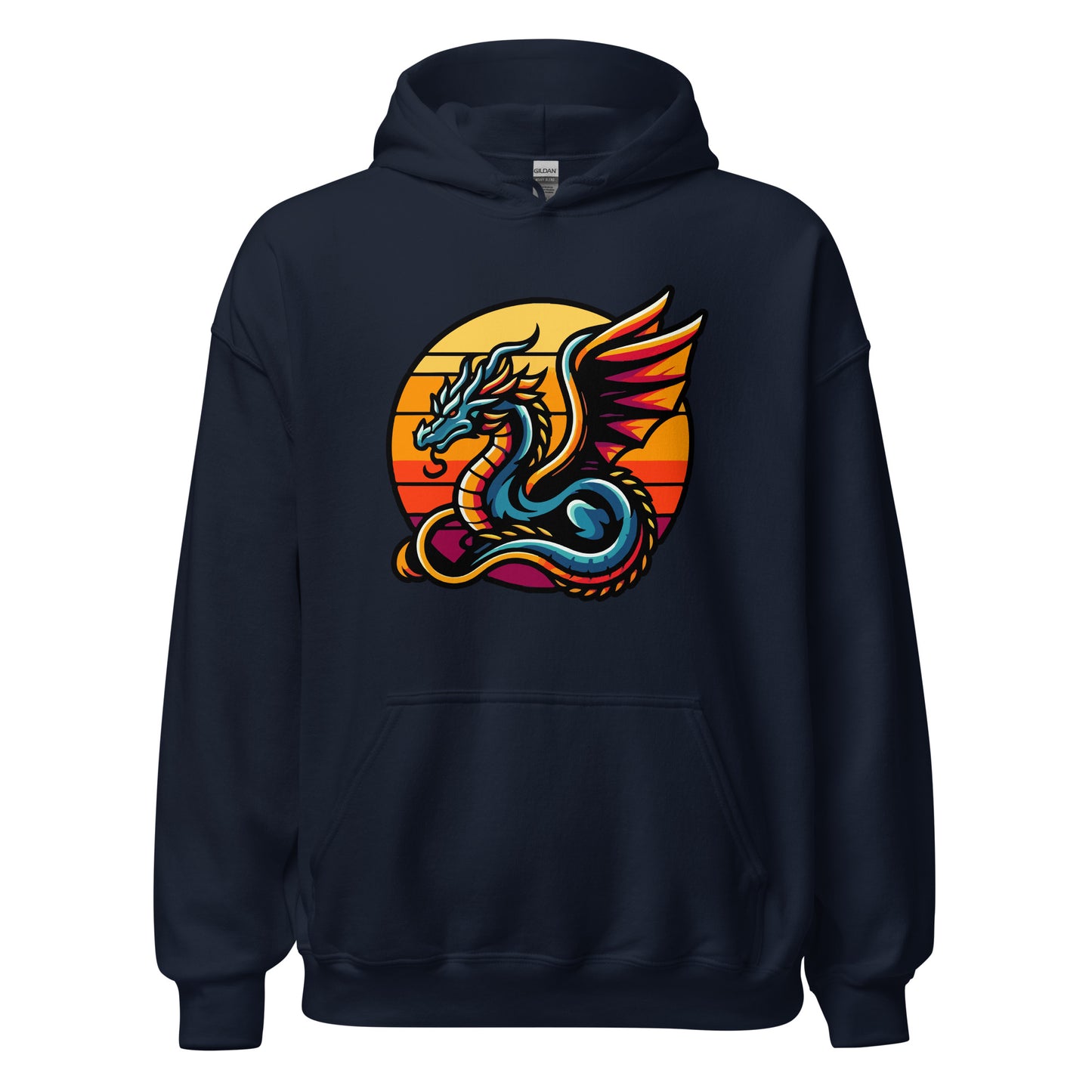 Sun Dragon Unisex Hoodie