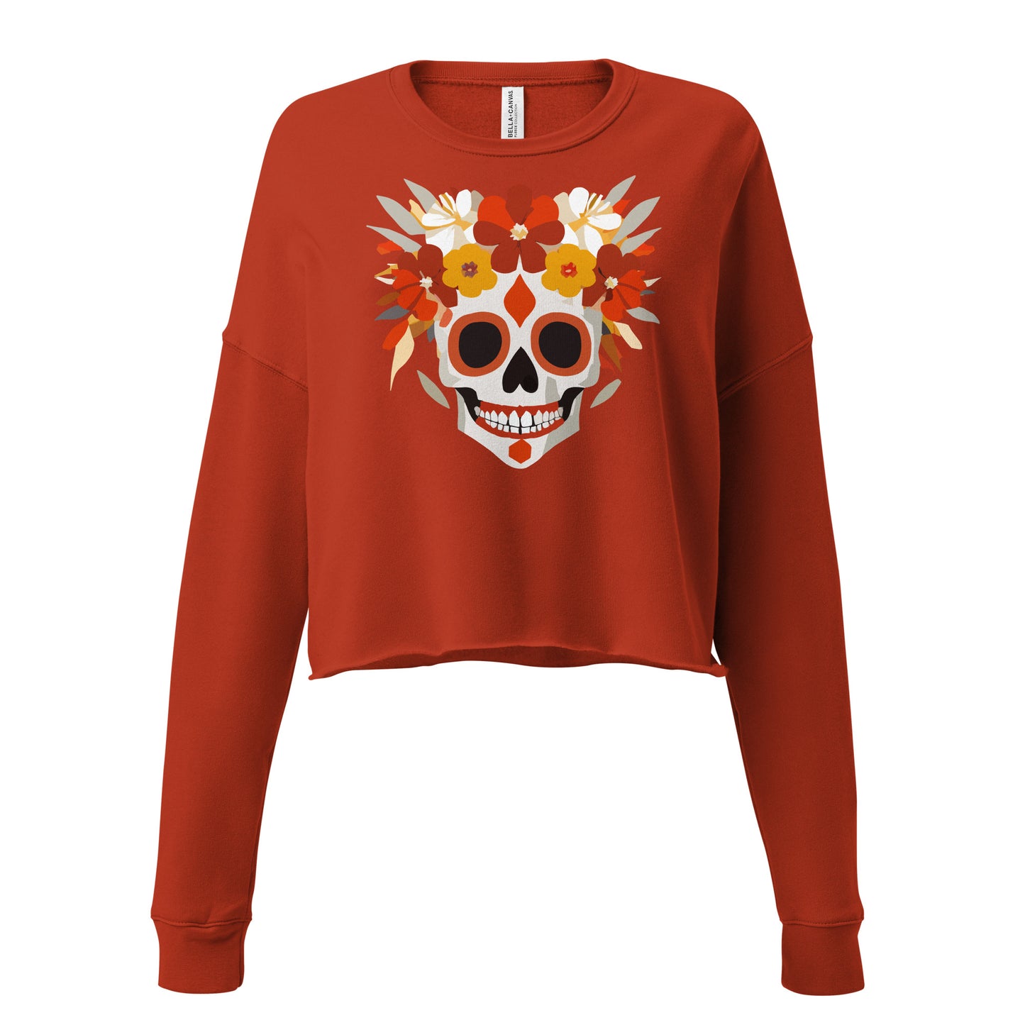 Blessed Bones Crop Sweatshirt