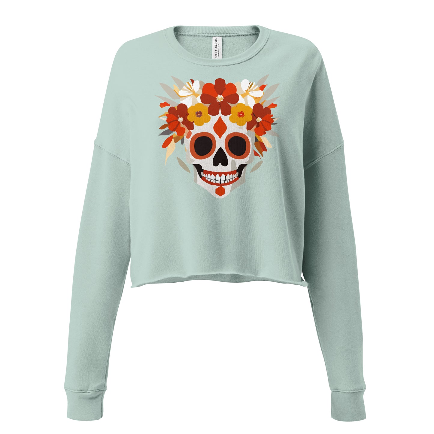 Blessed Bones Crop Sweatshirt