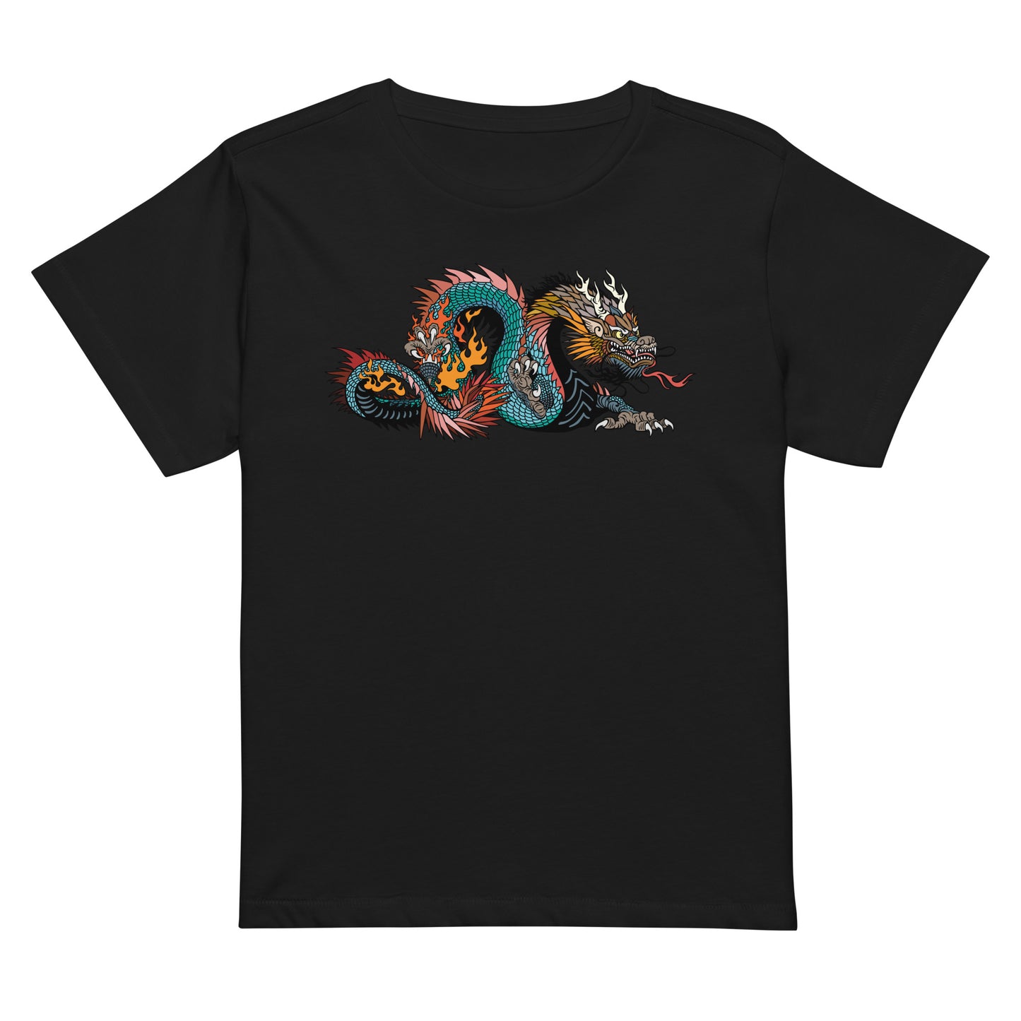 Black Dragon Women’s High-waisted T-shirt