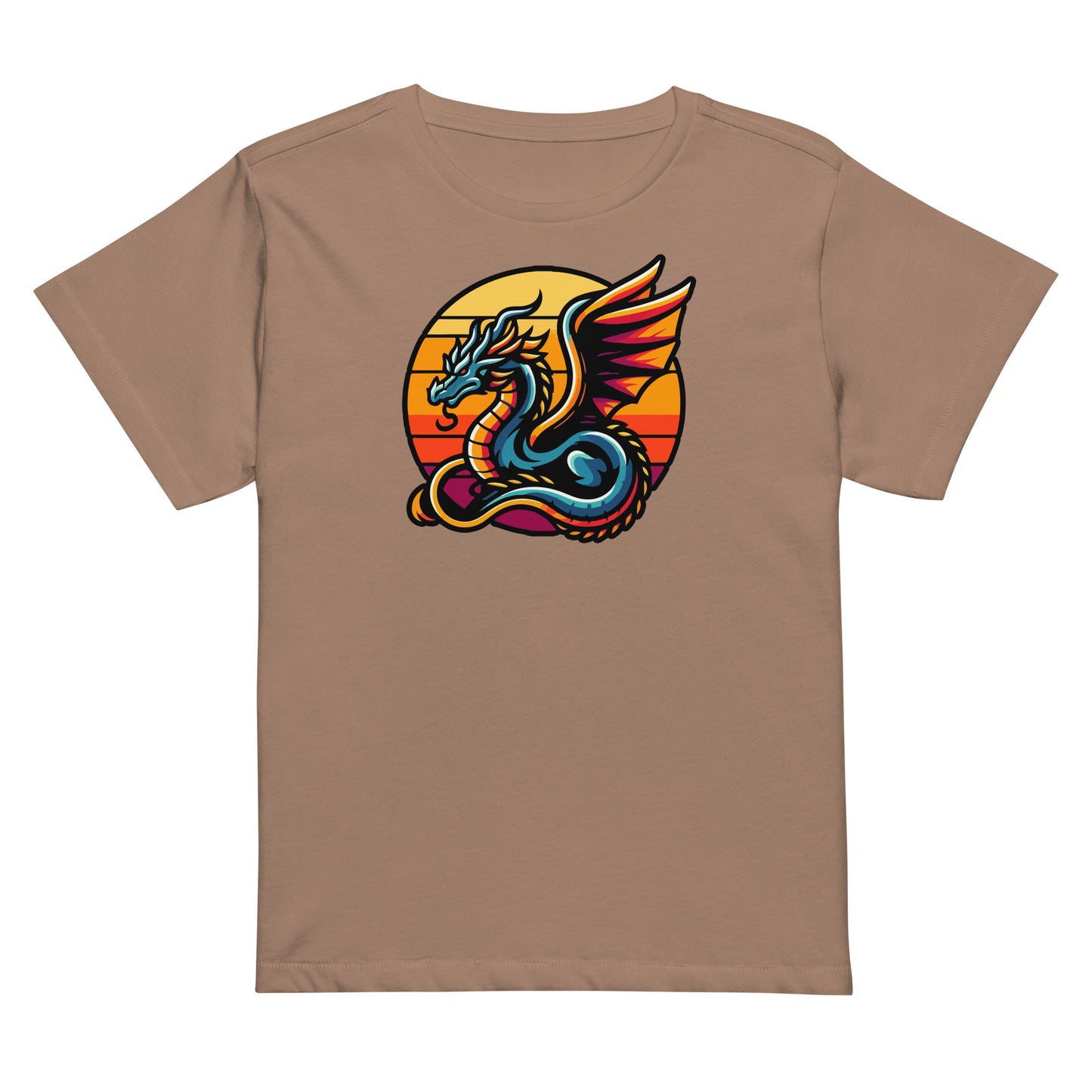 Sun Dragon Women’s High-waisted T-shirt