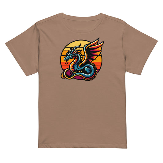 Sun Dragon Women’s High-waisted T-shirt