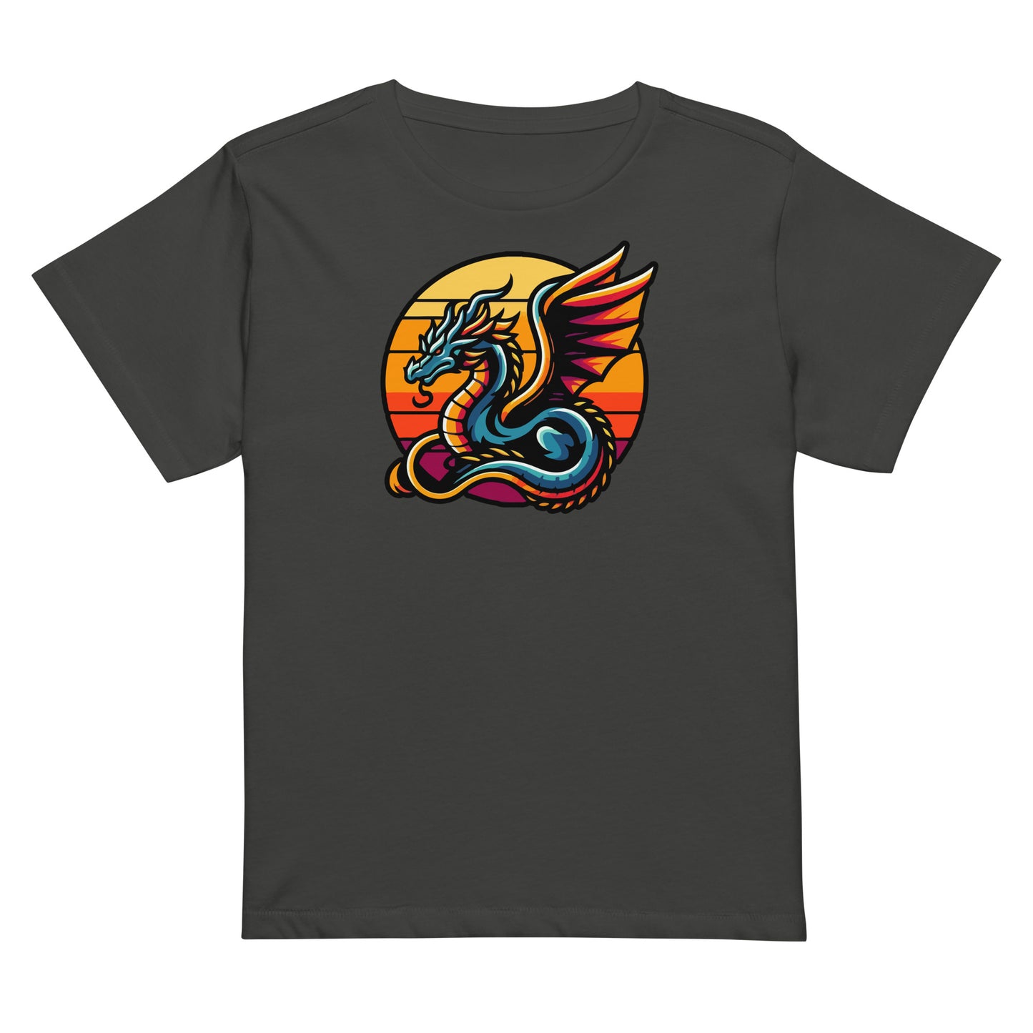 Sun Dragon Women’s High-waisted T-shirt