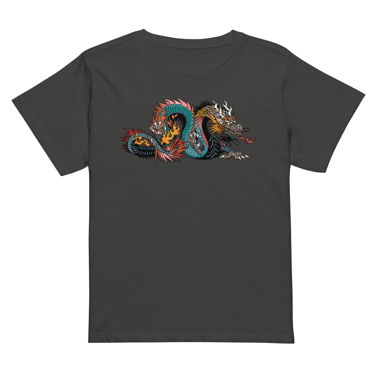 Black Dragon Women’s High-waisted T-shirt