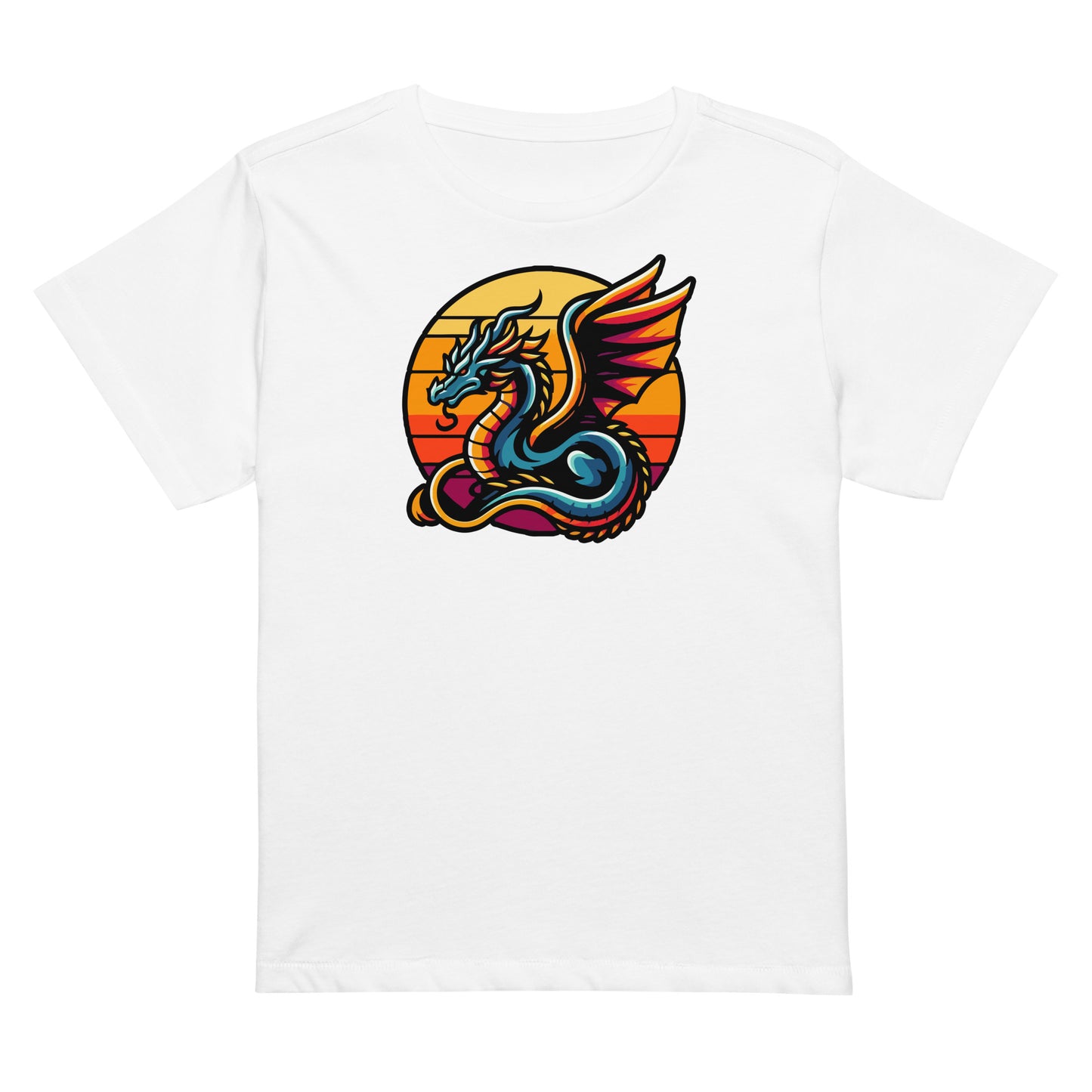 Sun Dragon Women’s High-waisted T-shirt