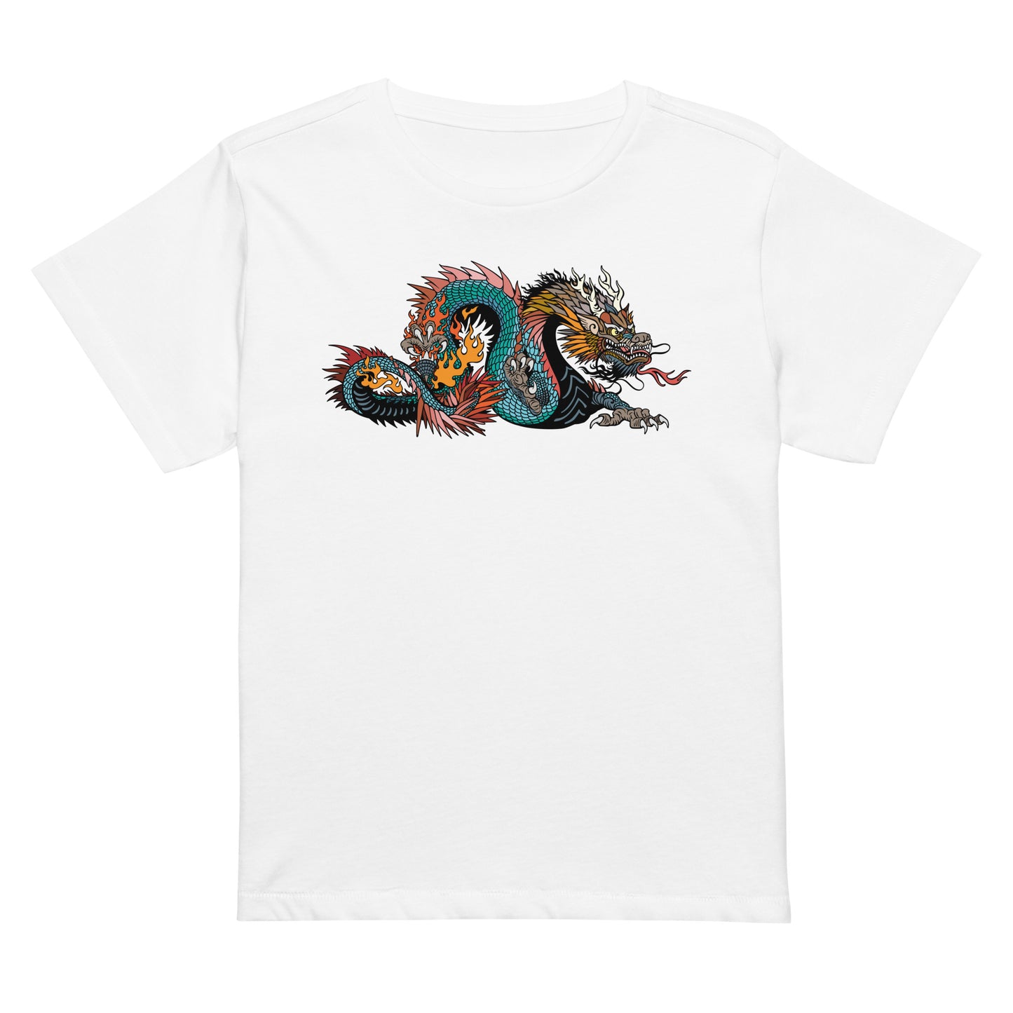 Black Dragon Women’s High-waisted T-shirt